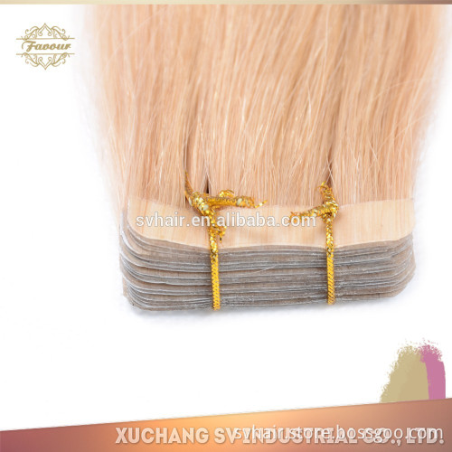 hot new products for 2015 Fashion hair extension,double tape human hair extension. 40pcs per set, 100g per picece